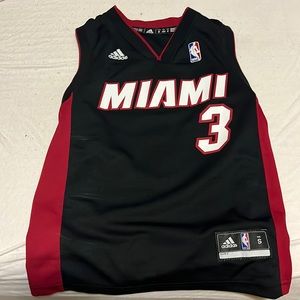 Miami heat D Wade Kids size Small jersey